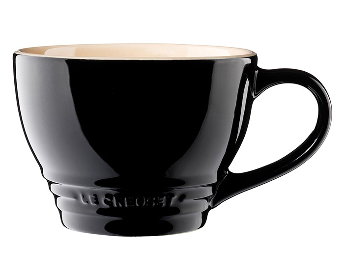 Le Creuset Jumbokopp 0,4 L Blank Svart - Bild 2