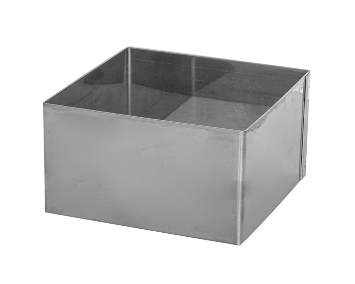 Gobel Utstickare Kvadrat 8x8 cm Rostfri