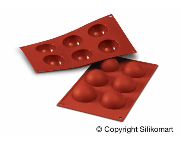 Silikomart Classic Hemisfärform Ø 6 cm