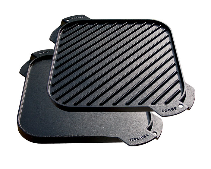 Lodge Grillplatta/Stekplatta Vändbar Kvadrat