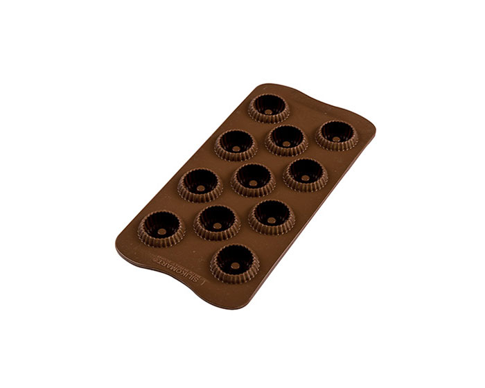 Silikomart EasyChoc 3D Pralinform Strålar Ø 3 cm - Bild 2