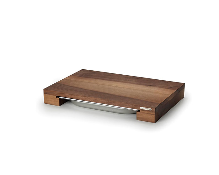 Continenta Skärbräda Med Låda 39x27x6 cm Valnöt - Bild 2