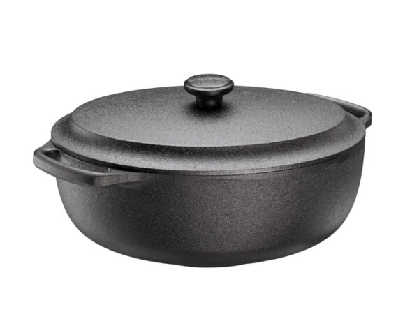 Skeppshult Gryta Oval Med Gjutjärnslock 4 L