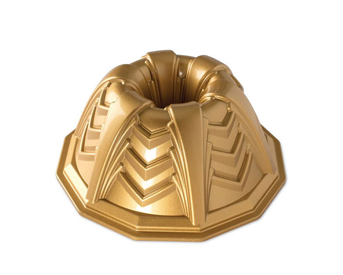 Nordic Ware Bakform Marquee Bundt Pan Guld