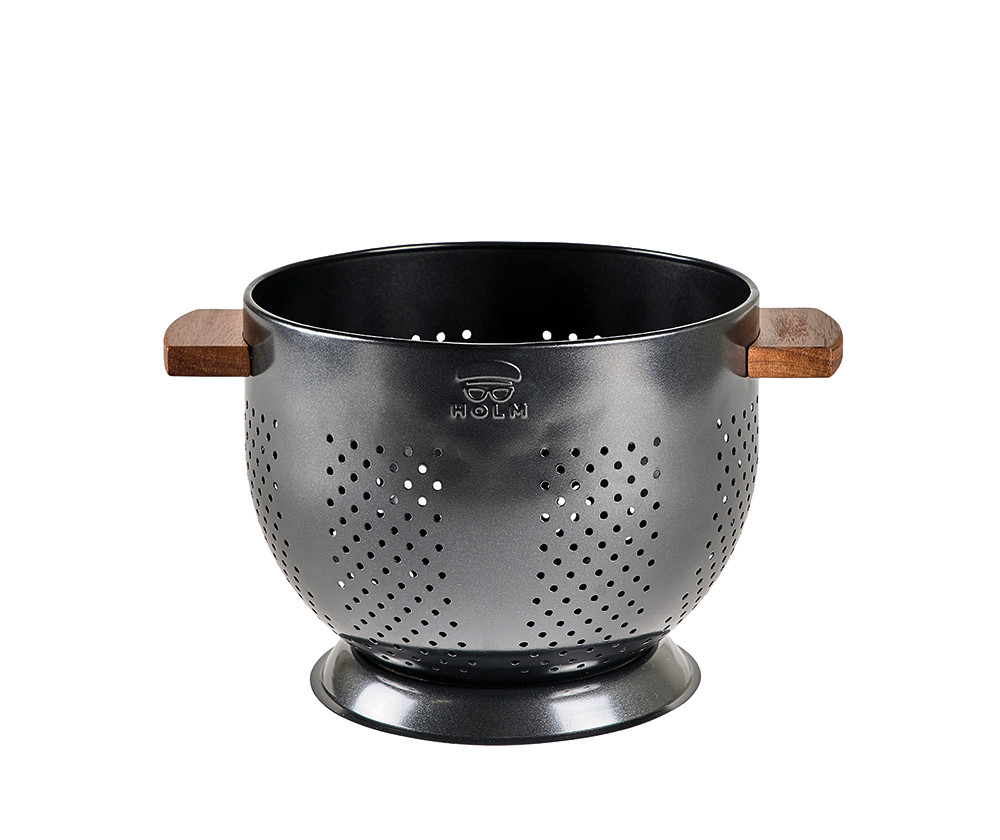 HOLM Durkslag 22 cm Svart