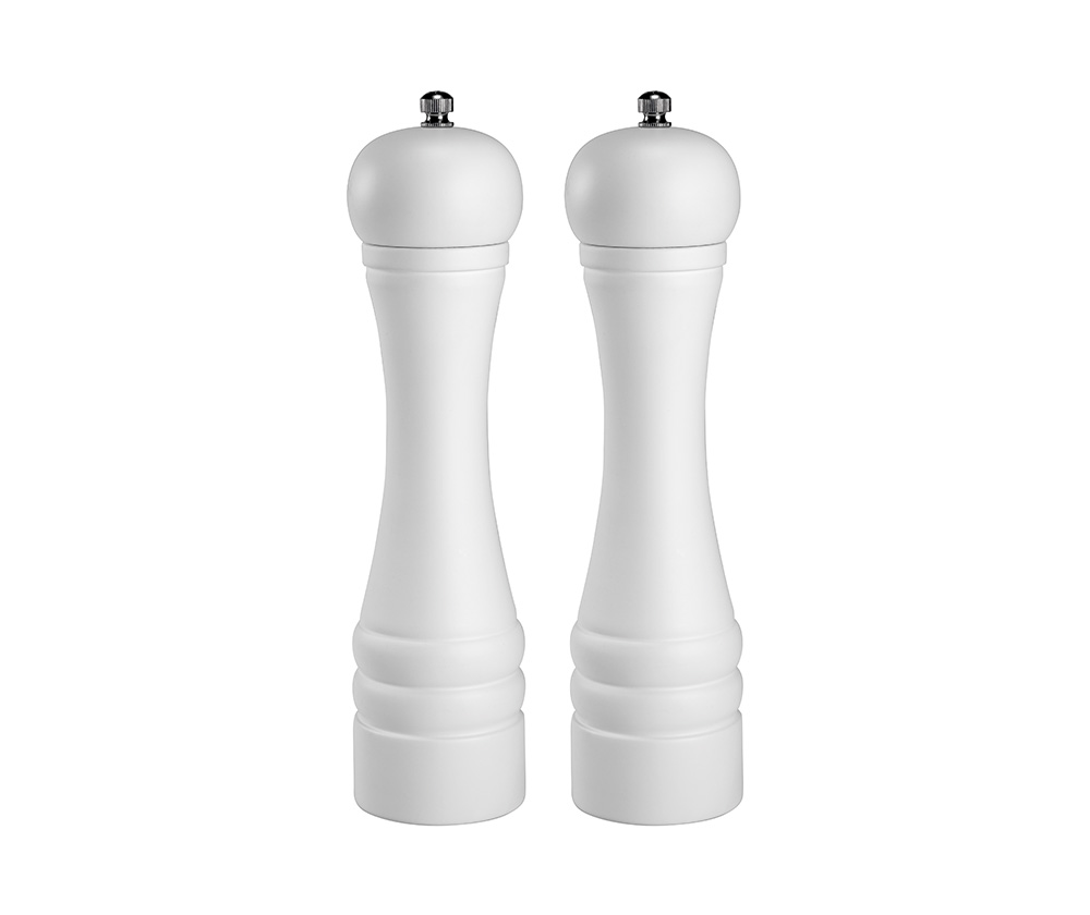 Exxent Salt & Pepparkvarn 2-pack 25 cm vit - Bild 2