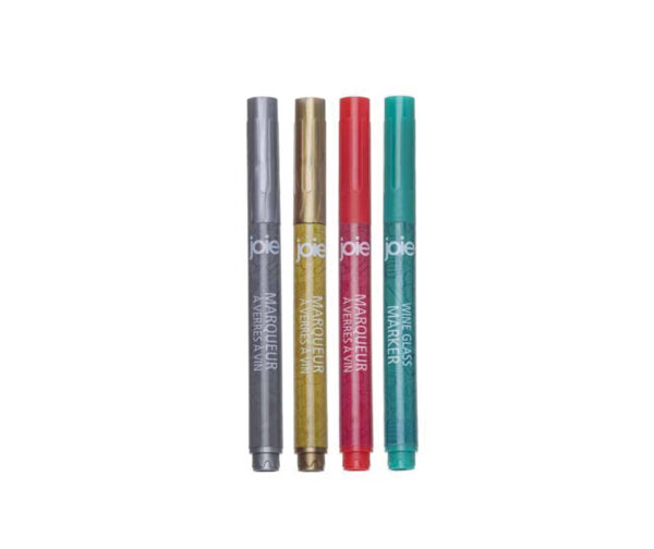 Joie  Märkpennor för Vinglas 4-pack