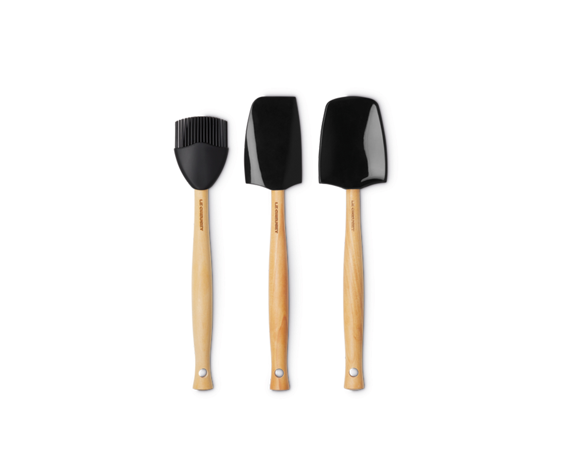 Le Creuset Köksredskap I Silikon 3-delar Set Black