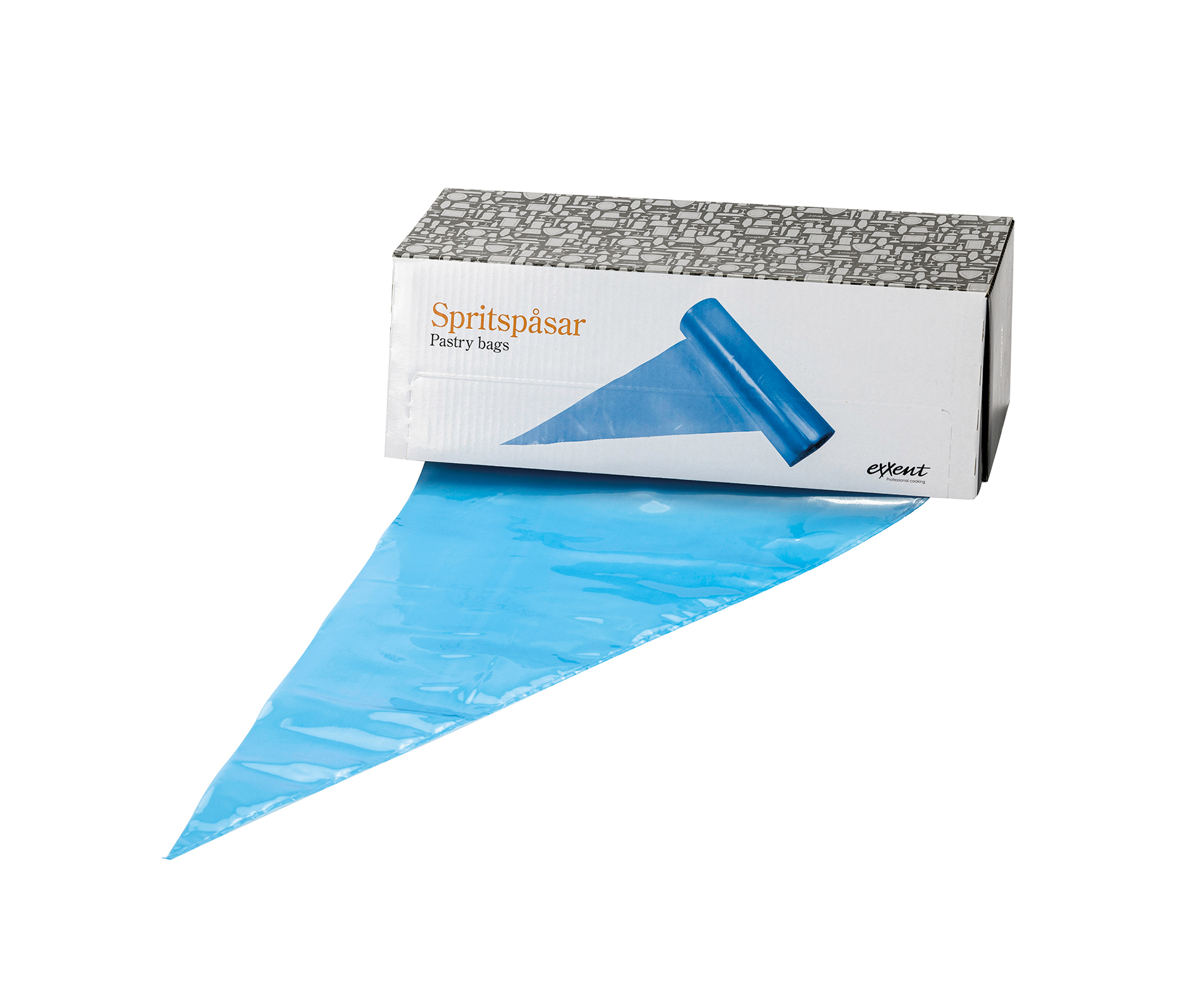 Exxent Spritspåse Engångs 53 cm Plast Set om 30 styck - Bild 2