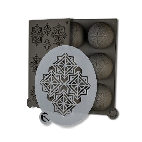 Style De Vie Plate-it Formar Silikon Infinty Set 3 st