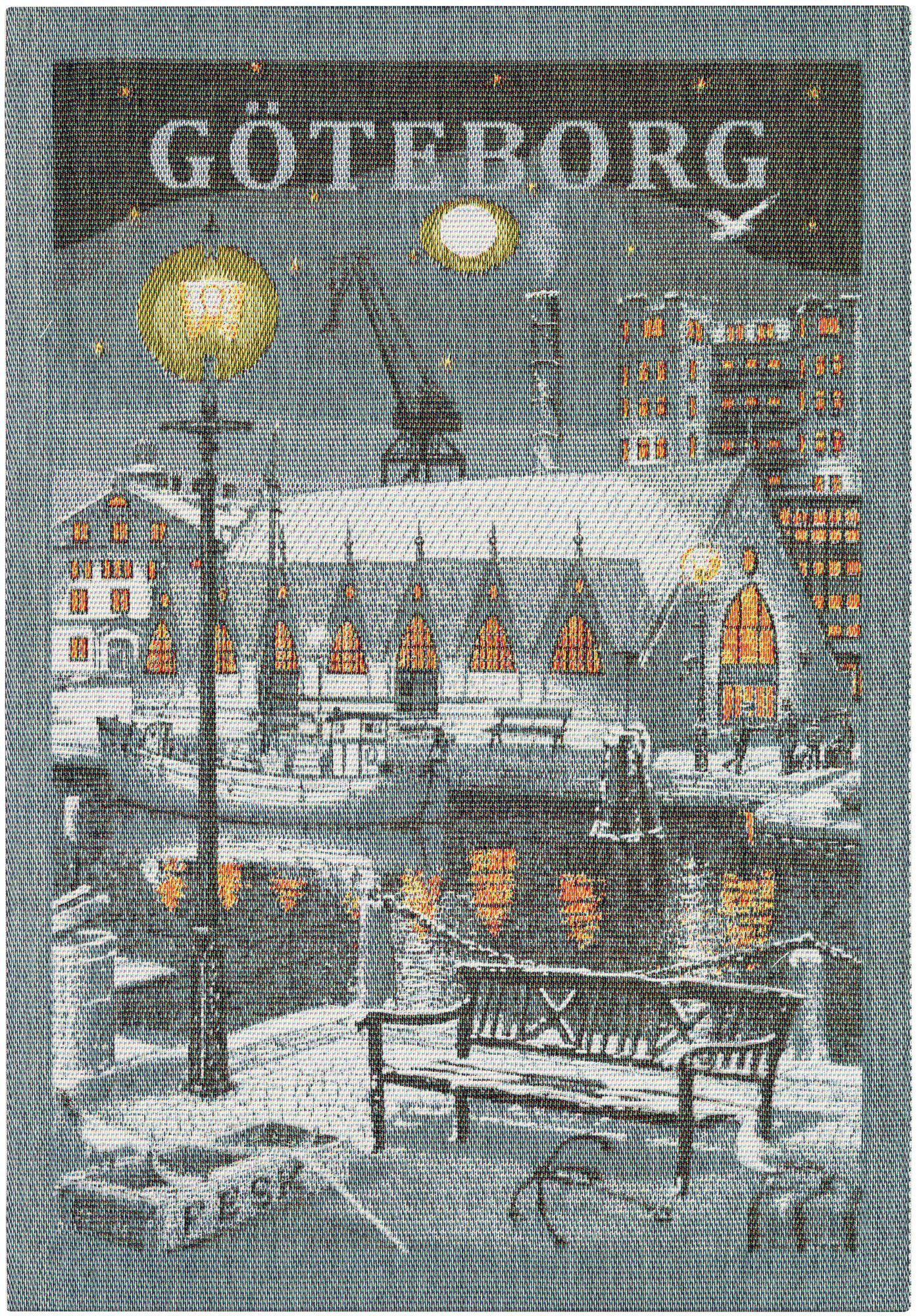 Ekelund Handduk Göteborg Natt 35X50 cm